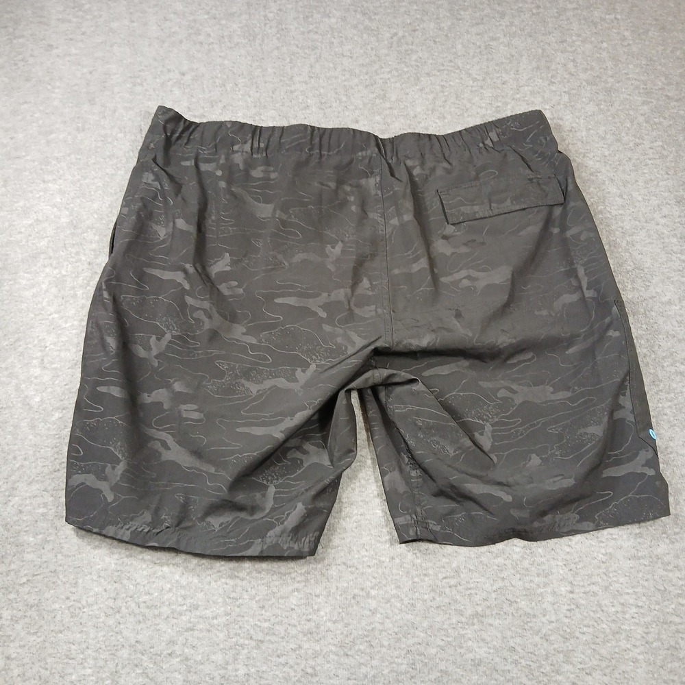 ZeroXposur Board Shorts Mens XXL Black Camo Swim Trunks Cargo Pocket TM2315 - Picture 2 of 7